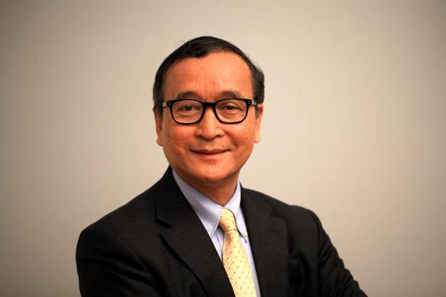 Oppositionsführer Sam Rainsy wird nach seiner  Begnadigung am Freitag nach Kambodscha zurückkehren. Foto: CNRP