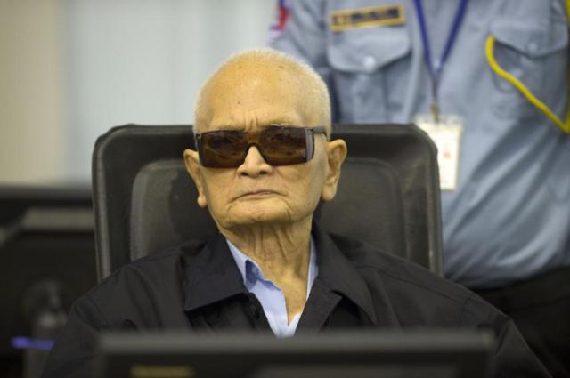 Schuldig: Nuon Chea. (Foto: ECCC)